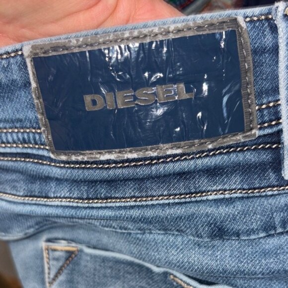 Diesel Men's Slim Fit Blue Jeans - Picture 6 of 7
